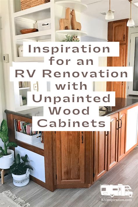 rv unpainted cabinets